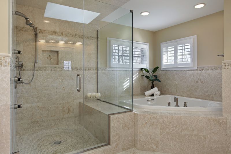 Contemporary Corner Tub